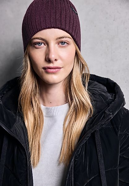 STREET ONE STUDIO Strickmütze aus softem Materialmix günstig online kaufen