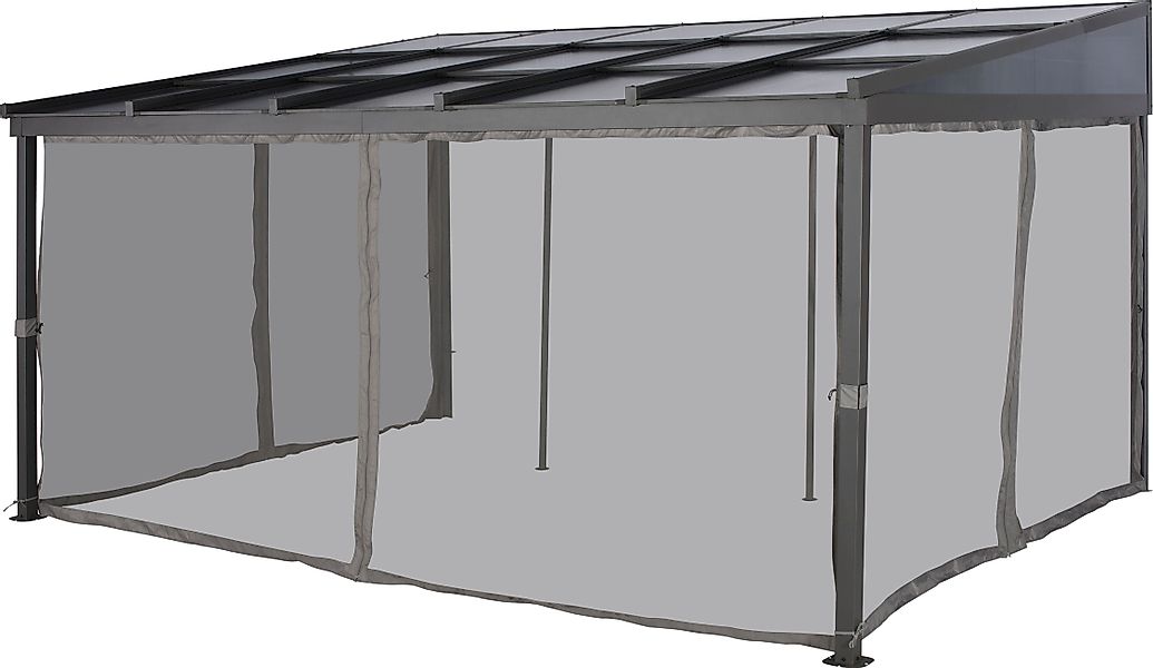 KONIFERA Pavillonseitenteil, Moskitonetz für Anbaupavillon Bilbao, günstig online kaufen