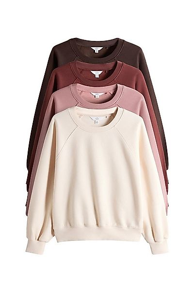 The Set Sweater The Set Raglan-Sweatshirts, 4er-Pack (4-tlg) günstig online kaufen