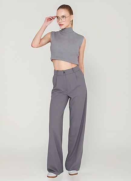 fashionshowcase Palazzohose Damen Stoffhose Marlenehose mit günstig online kaufen