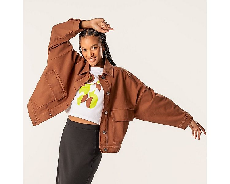 trueStory Jeansjacke DAFNE Weiter Boxy-Schnitt mit überhängenden Schultern günstig online kaufen