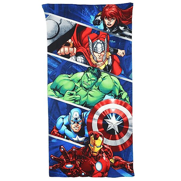 MARVEL Strandtuch Marvel Avengers Mikrofaser Strandtuch günstig online kaufen