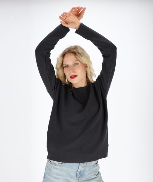 halsüberkopf Accessoires Strickpullover Feinstrick mit Rundhals günstig online kaufen