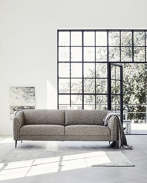 FLEXLUX 2,5-Sitzer Belle Designsofa, Couch, bequem durch Kaltschaum im Sitz günstig online kaufen