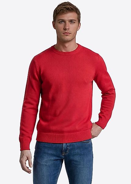 Pierre Cardin Strickpullover mit Rundhalsausschnitt günstig online kaufen