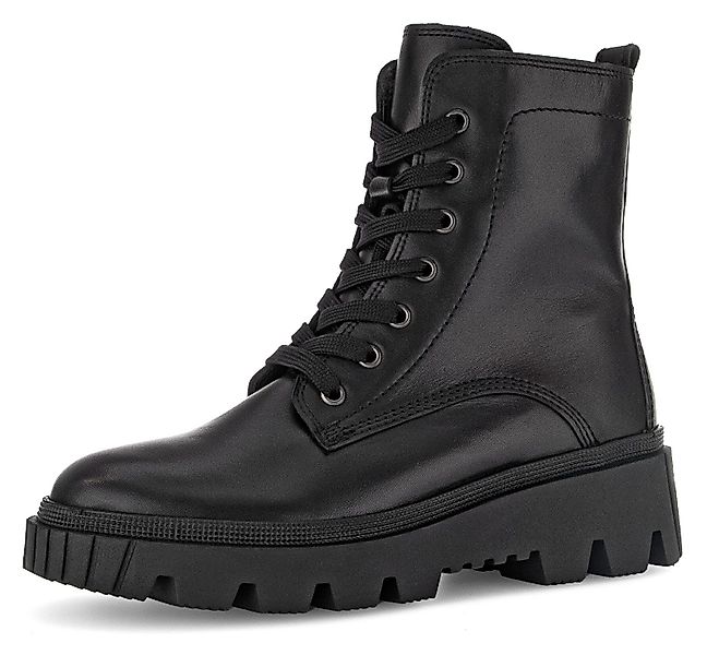 Gabor Schnürboots, Plateau, Schnürstiefelette, Chunky Boots günstig online kaufen