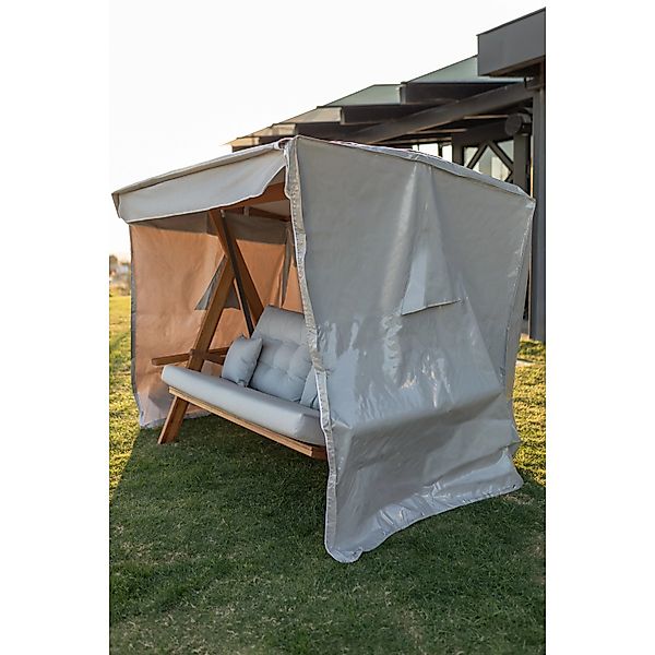 Westmann Abdeckung für Hollywoodschaukel Pera 2000 Grau 187 cm x 121 cm x 1 günstig online kaufen