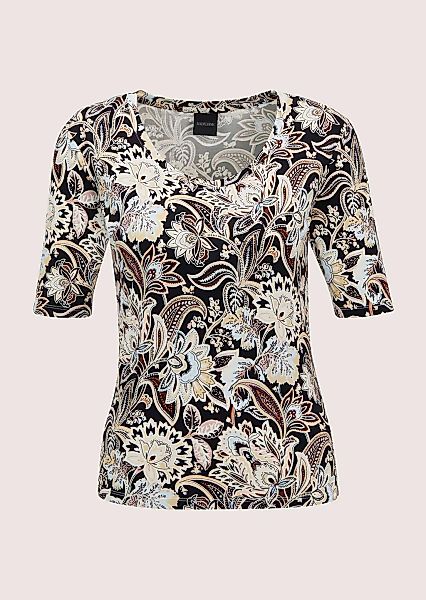 MADELEINE Kurzarmshirt "Blusenshirt Farbenfrohes Shirt mit Paisley-Print" günstig online kaufen