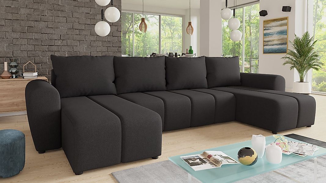 Sofnet Wohnlandschaft Cleo U, mit Schlaffunktion günstig online kaufen