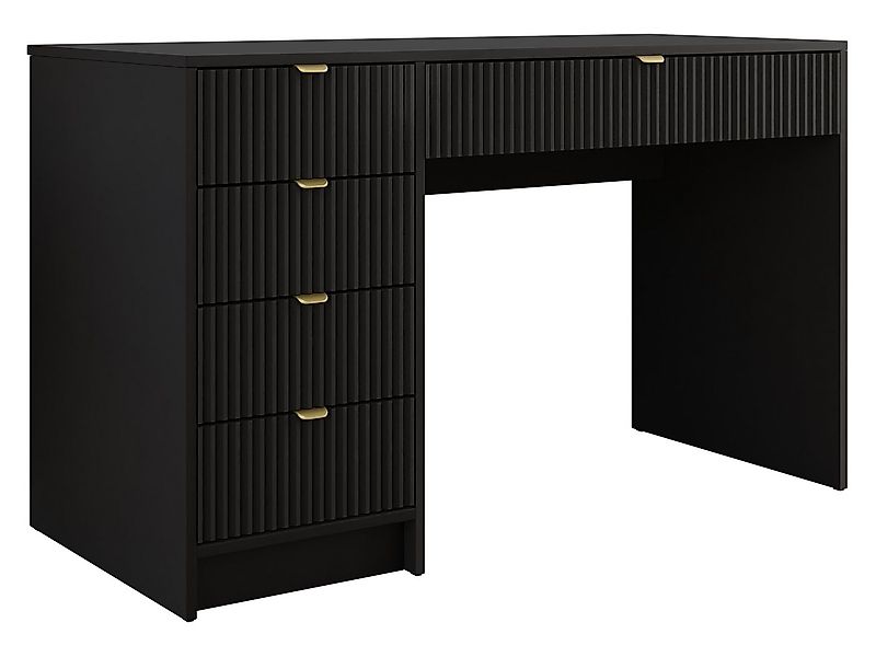 MIRJAN24 Schminktisch Tireno (5-Schubladen), Aluminiumgriffe in der Farbe G günstig online kaufen