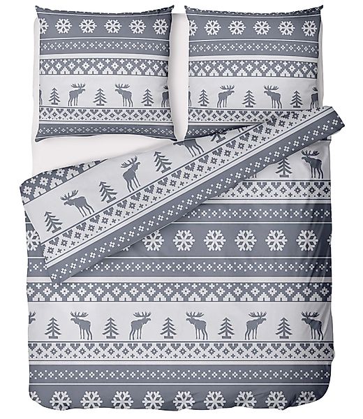 LINKHOFF Bettwäsche Weihnachtsbettwäsche 135x200 / 155x220 günstig online kaufen