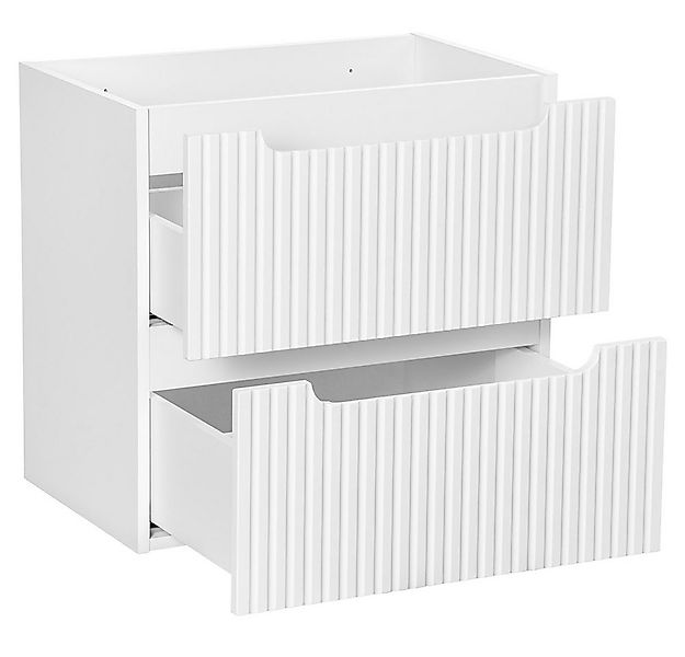 Lomadox Unterschrank NEWPORT-56-WHITE Waschtischunterschrank, weiß mit geri günstig online kaufen