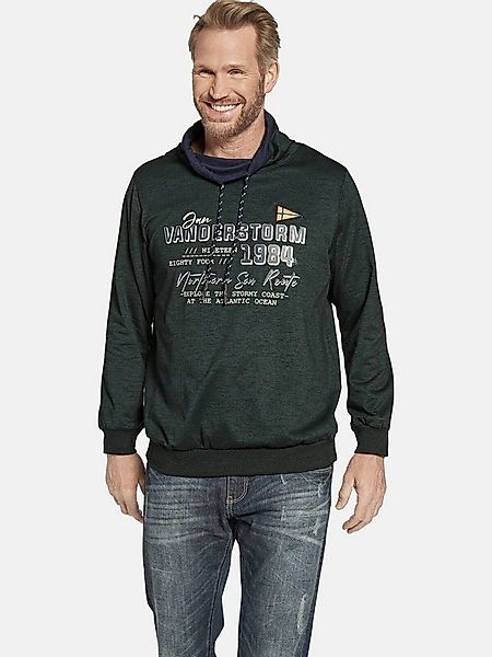 Jan Vanderstorm Sweatshirt SVERRE in melierter Optik günstig online kaufen