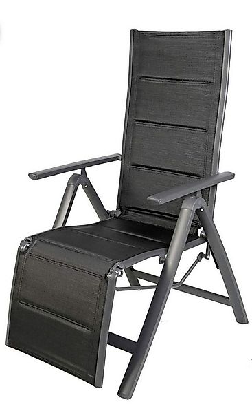 LEX Relaxsessel Relaxsessel Gartensessel Comfort Gestell Aluminium anthrazi günstig online kaufen