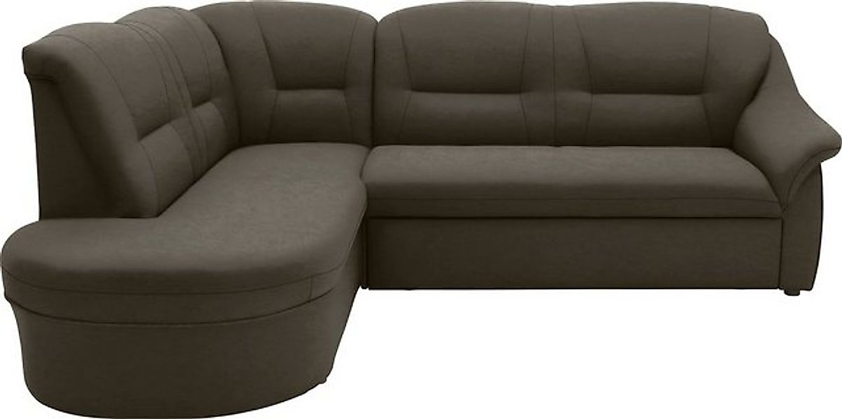 DOMO collection Ecksofa "Faenza für kleine Räume, Stellmaße 232,176cm, komf günstig online kaufen