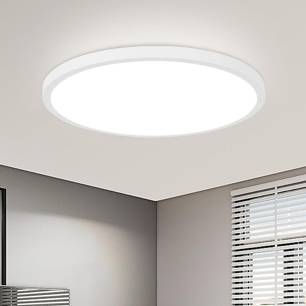 Nettlife LED Panel Deckenlampe Flach Rund günstig online kaufen