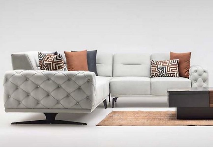 JVmoebel Ecksofa Ecksofa L form Polstersofa Stoffsofa Couch Sofa Moderne St günstig online kaufen