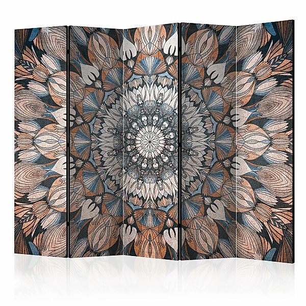 5-teiliges Paravent - Hetman Mandala Ii [room Dividers] günstig online kaufen