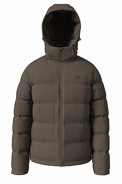 Calvin Klein Jeans Steppmantel "LS NYLN ZP OFF HD DW", Mit Rundhalsausschni günstig online kaufen
