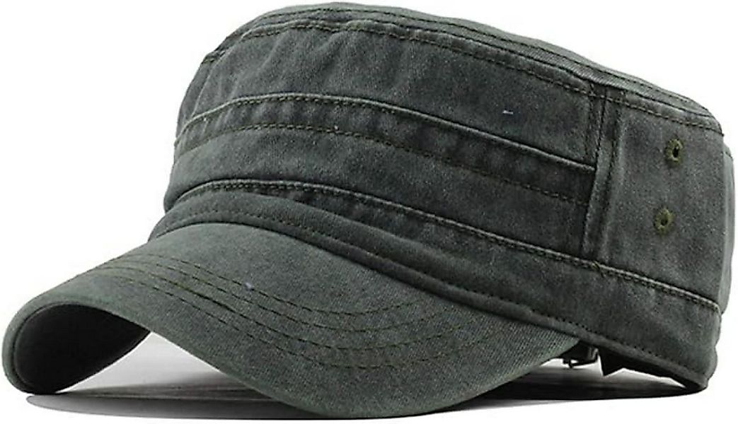Coonoor Baseball Cap Vintage Military Army Flat Cap Verstellbare Baseballmü günstig online kaufen