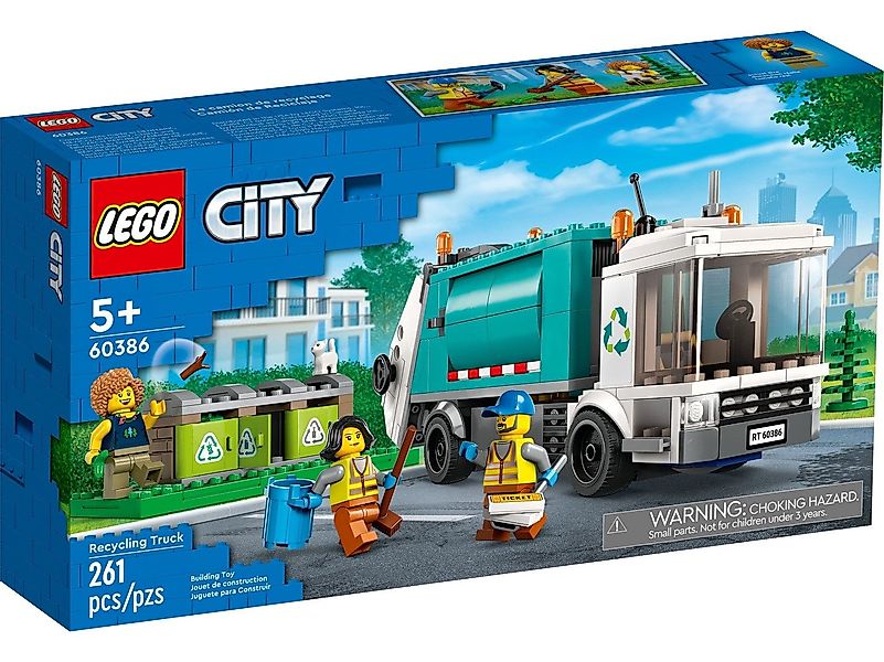 LEGO® LEGO® City 60386 Müllabfuhr Konstruktionsspielsteine, günstig online kaufen