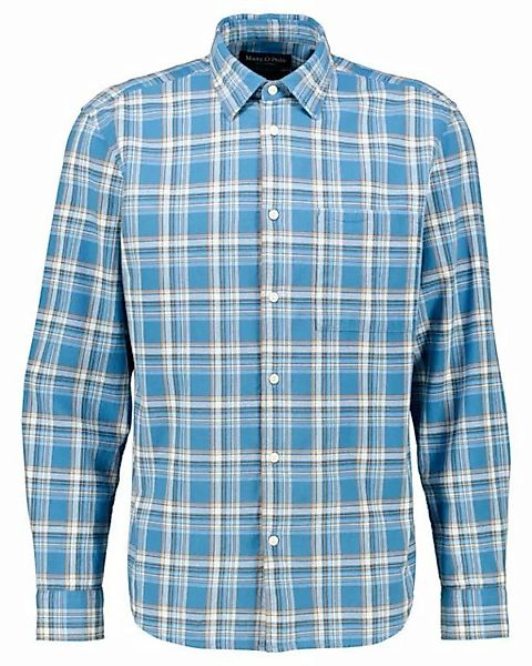Marc O'Polo Langarmhemd Herren Hemd aus Bio-Baumwolle Regular Fit Langarm ( günstig online kaufen