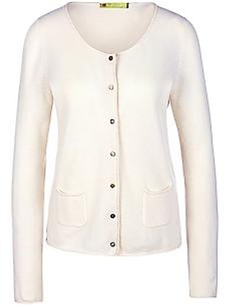 Cardigan aus 100 % Kaschmir include weiss günstig online kaufen