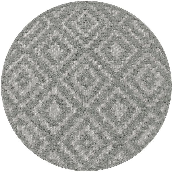 Paco Home Teppich Livorno 672, rund, günstig online kaufen