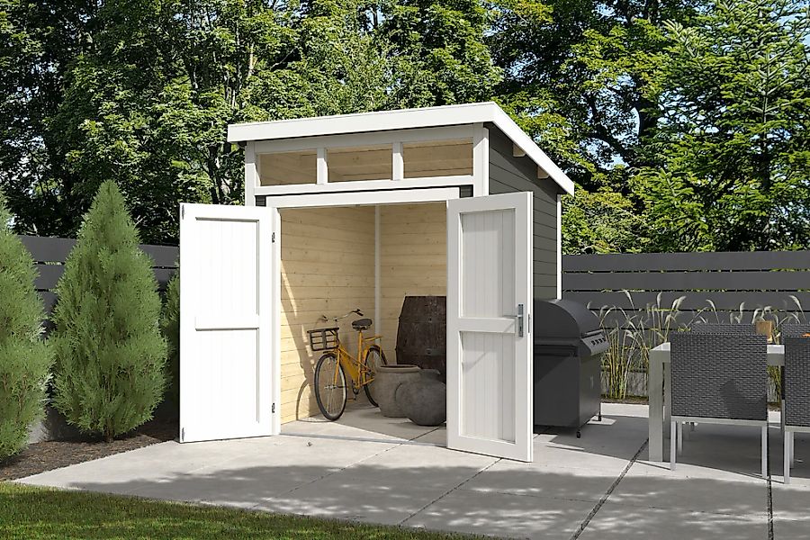 Nordic Holz Gartenhaus "Kibo 2", (inkl. Oberlichter) günstig online kaufen