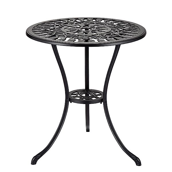 GarveeMore Gartentisch Balkontisch Bistrotisch Outdoor Aluminium günstig online kaufen