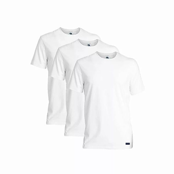 TED BAKER Herren T-Shirt 3er Pack - Rundhals, Kurzarm, Cotton Stretch Weiß günstig online kaufen
