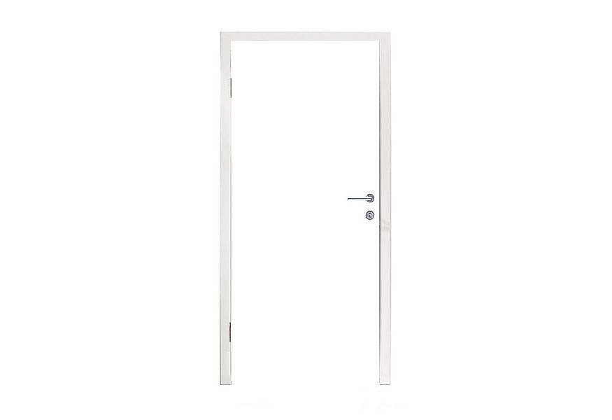 MuchoWow Türtapete Weiß - Farben - Neutral, Matt, bedruckt, (1 St), Selbstk günstig online kaufen