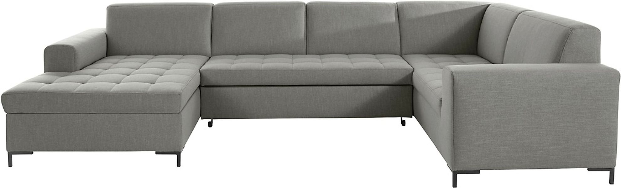 OTTO products Wohnlandschaft Grazzo U-Form, hochwertige Stoffe aus recycelt günstig online kaufen