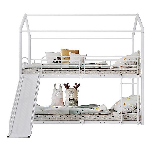 OKWISH Bett Etagenbett, Kinderbett und Jugendbett, Einzelbett, Gästebett (m günstig online kaufen