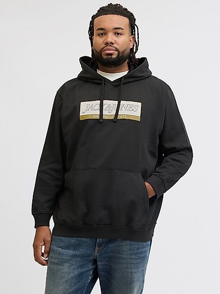 Jack & Jones PlusSize Kapuzensweatshirt JORINWOOD BLOCK BRANDING SWEAT HOO günstig online kaufen