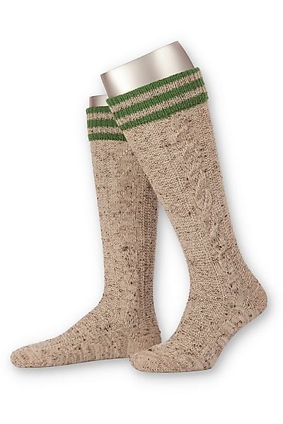 Lusana Trachtensocken Kniestrümpfe Herren - L8995RT - apfelgrün, bordeaux günstig online kaufen