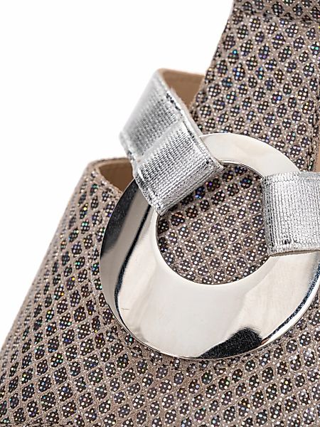 Ara Sandalette "LUGANO", Festtagsschuh, Glitzersandale, Kitten Heel mit Blo günstig online kaufen