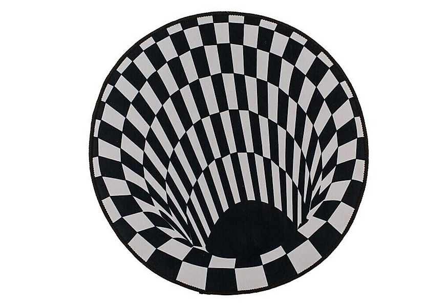 Out of the Blue Fußmatte Schwarzes Loch - Optische Täuschung Fußmatte mit c günstig online kaufen