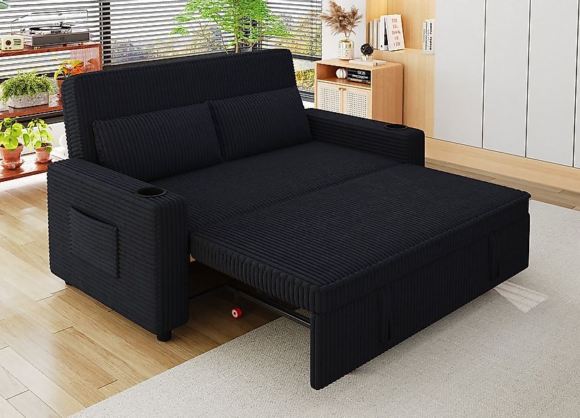 HOMALL Sofa Schlafsofa, kompaktes Klappsofa, verstellbare Rückenlehne, Dopp günstig online kaufen