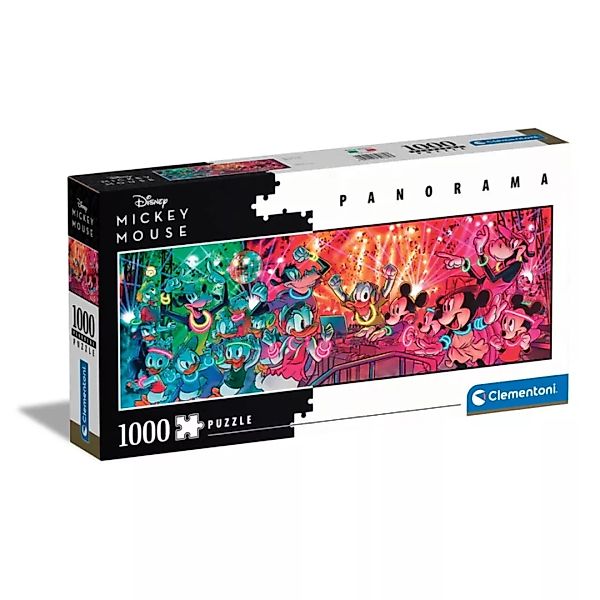 Clementoni 39660 - 1000 Teile Panorama Puzzle - Disney Disco günstig online kaufen