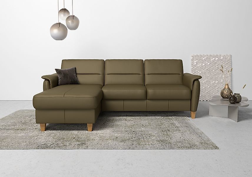 Home affaire Ecksofa Palmera L-Form, Federkern, günstig online kaufen