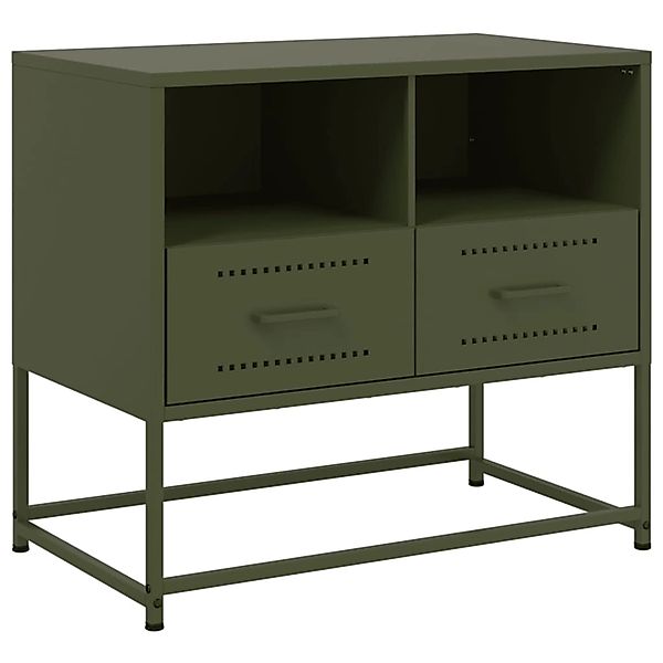vidaXL TV-Schrank Olivgrün 68x39x60,5 cm Stahl 846552 günstig online kaufen