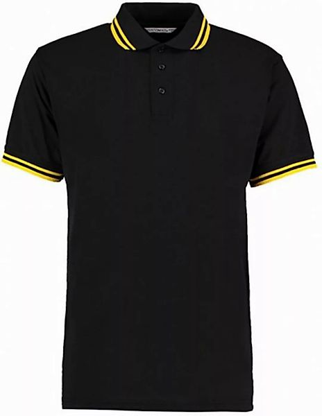 Kustom Kit Poloshirt Tipped Collar Herren Polo Shirt Halbmondpasse günstig online kaufen