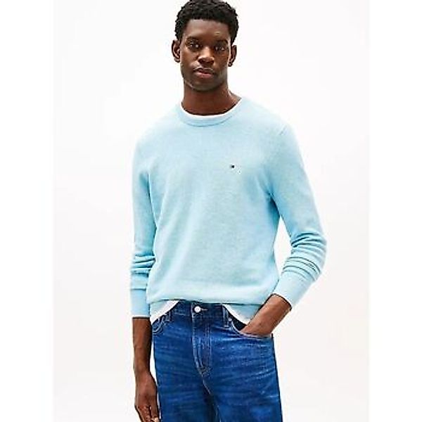 Tommy Hilfiger  Pullover MW0MW36347 STRUCTURE CREW-DVW BLUE FIZZ HTR günstig online kaufen