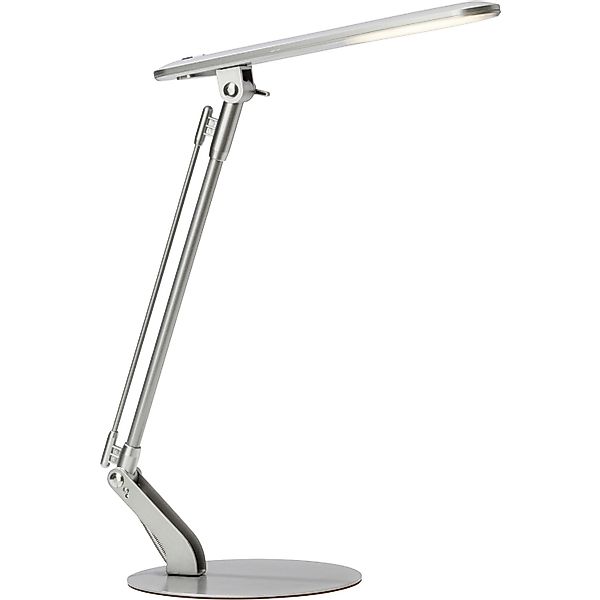 LED Tischleuchte Brendan in Silber 4,4W 500lm günstig online kaufen