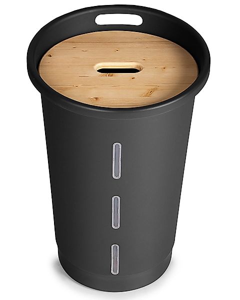 ONDIS24 Aufbewahrungsbox Pelletbehälter Aufbewahrungsbehälter mit Deckel günstig online kaufen