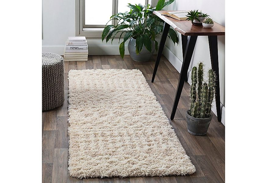 Livabliss Hochflor-Teppich DUBAI, rechteckig, Höhe: 52 mm, Shaggy Hochflort günstig online kaufen