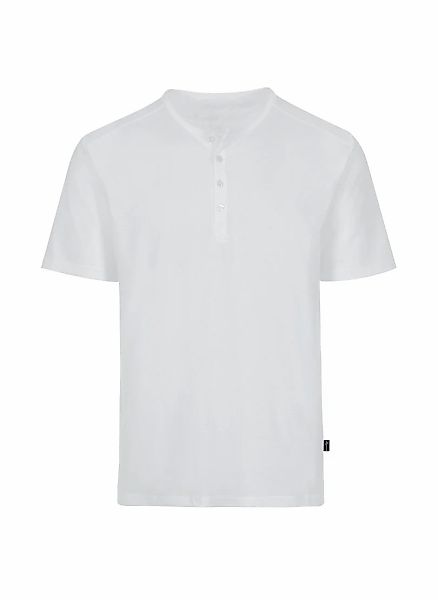 Trigema T-Shirt "TRIGEMA T-Shirt mit Knopfleiste DELUXE Baumwolle" 1 Stk. t günstig online kaufen