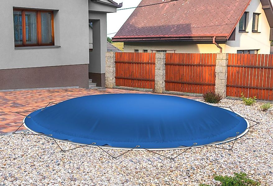 AirDeluxe Pool-Abdeckplane (Profi-Qualität) Runde aufblasbare Poolplanen/Sc günstig online kaufen