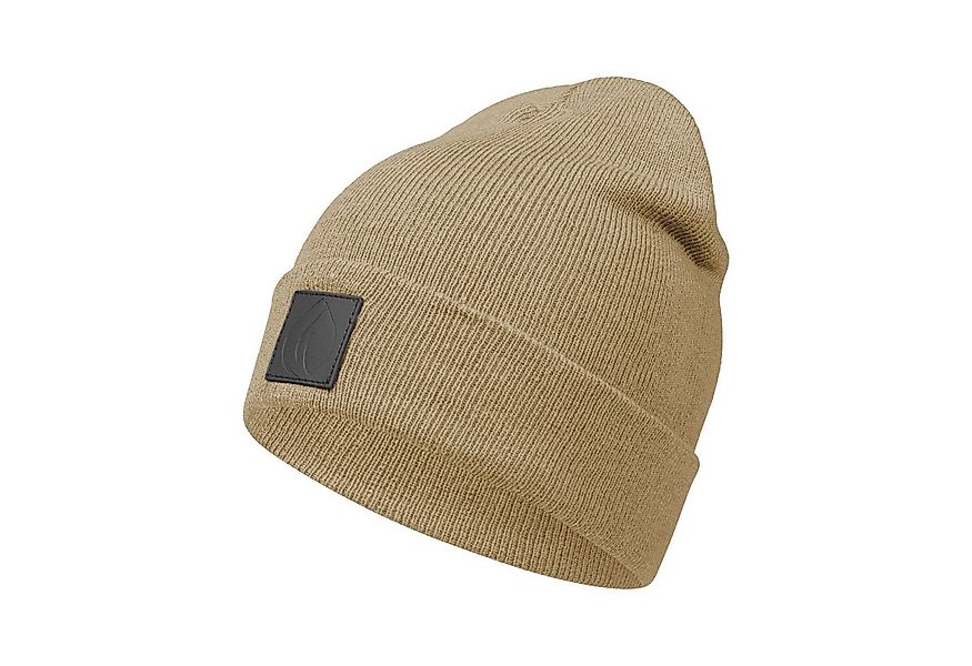 OCCULTO Beanie Leatherpatch Winter Mütze Beanie (Black Label) günstig online kaufen